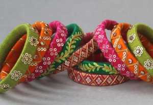 Brazalete indio de trabajo con rosca de piedra múltiple, brazalete de hilo de seda de moda tradicional, brazalete para mujer, favores de boda - Product Image 5