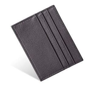 High Quality 2024 Genuine Leather <b>Passport</b> Travel Card Holder <b>Wallet</b> Pop-up Credit Card Slim Minimalist Card Leather <b>Wallet</b> - Product Image 6
