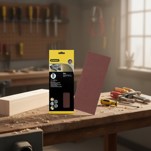 แผ่นกระดาษทรายสแตนลีย์ 115x280 มม. แบบไม่เจาะรู (แพ็คหลายชิ้น) - Product Image 3