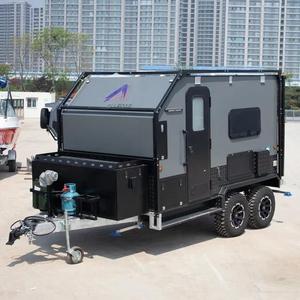 Camping-car de luxe tout-terrain 4x4, caravane, remorque de camping-car avec réfrigérateur pour le camping en camion et les voyages, maison de camping-car, remorque de camping-car - Product Image 5