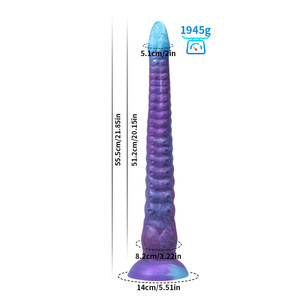 Plug anal en silicone liquide en forme de tentacule d'alien - Dilatateur anal extra long pour hommes et femmes - Jouet sexuel pour adultes - Product Image 6
