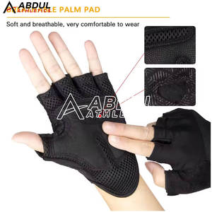 Guantes de Levantamiento de Pesas con Logotipo Personalizado para Gimnasio, Disponibles para Hombres y Mujeres, Guantes de Entrenamiento para Levantamiento de Pesas - Product Image 4