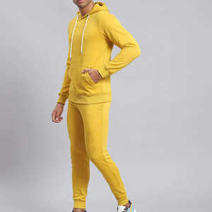 Conjunto Deportivo de 2 Piezas para Hombre, Sudadera con Capucha y Pantalones Jogger, Transpirable, de Forro Polar, para Gimnasio, Uso Casual y Descanso - Product Image 3