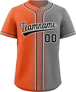 Camiseta de béisbol personalizada OEM Venta caliente sublimación y uniforme con logotipo bordado para béisbol y softbol - Product Image 2