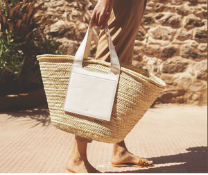 Sac de marché marocain fait main de qualité supérieure, sacs de demoiselle d'honneur, panier cadeau de mariage en paille pour l'été - Product Image 1