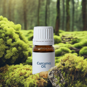 Aceite de Cúrcuma orgánico de 5ml, aromaterapia terapéutica terrosa, cosmético hidratante, lúpulo, incienso, madera de agar, proveedor a granel, OEM ODM - Product Image 1