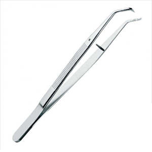 Meilleure vente pince à tissus Adson 12 cm chirurgical en acier inoxydable avec dents prix du fabricant pour le Pakistan - Product Image 4