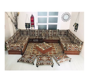 Asientos de piso árabe Sofá de piso árabe Piso de asiento Árabe | 19 piezas, 28 bailes con esponja - Product Image 1