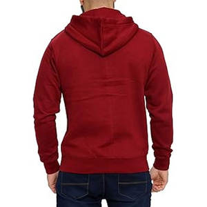 Sudadera con Capucha para Hombre, Estilo Casual, Cierre Completo, Estampado, con Cordón Superior, Color de Contraste, Marca Privada, Talla 6XL - Product Image 2