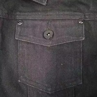 Nouveau Style Jean veste pour hommes Denim Boxy à manches longues blanc Vintage lavage pleine fermeture éclair nous mâle Vintage denim hommes veste