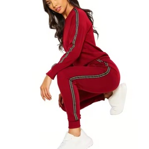 Nuevas llegadas Mujer Chándal 2025 Moda Sudadera con capucha y pantalón Conjunto Cómodo Chándal de mujer Trajes con dos piezas - Product Image 6