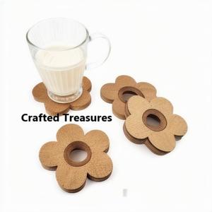 Branded Quality Customize Square Round Epoxy Wood Resin <b>Coaster</b> <b>With</b> <b>Holder</b> <b>Set</b> <b>Coasters</b> <b>Set</b> of 6 Manufacture - Product Image 5