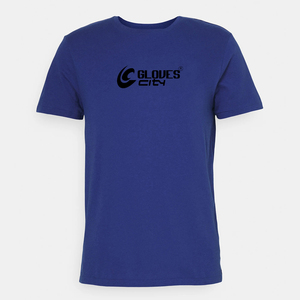 230 GSM Premium hombres Crew Fitness camiseta de gran tamaño 100% algodón de punto liso camiseta personalizada Logo estampado camisetas para Premium - Product Image 3