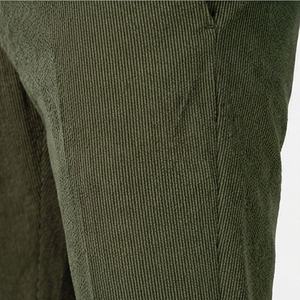 Pantalons chino de golf formels élégants de haute qualité sur mesure pour hommes, coupe ajustée, en nylon et coton extensible, fermeture éclair, sergé, vêtements de travail - Product Image 5