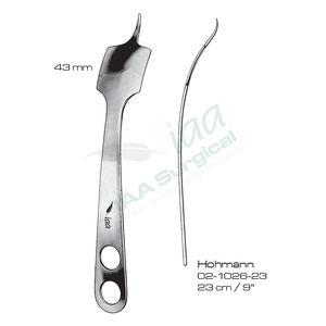 Levier osseux Hohmann en acier inoxydable, instrument de chirurgie orthopédique, rétracteur osseux Hohmann, élévateur chirurgical pour la hanche - Product Image 5