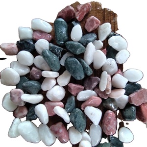 Egg <b>Stone</b> Colored Natural Cobble Pebbles Round Tumbled Gravel From Vietnam for <b>Landscaping</b> and Decorative Projects - Product Image 1