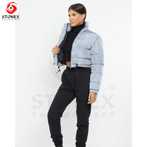 <b>Womens</b> <b>Lightweight</b> Long Sleeve Full Zip Water Resistant Packable Hooded Puffer <b>Jacket</b> Puffer <b>Jacket</b> for <b>Women</b> - Product Image 3