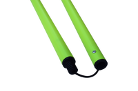 Poteau de slalom portable de qualité supérieure pour l'entraînement de vitesse et d'agilité Équipement de pointe à ressort durable pour les perceuses