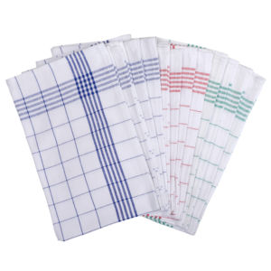 ผ้าขนหนูไมโครไฟเบอร์แบบแห้งเร็วสำหรับเล่นกอล์ฟชายหาดผ้าลินินผ้าฝ้ายรีไซเคิลผ้าขนหนูในครัวลายลายตารางหมากรุก - Product Image 1