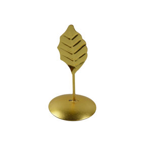 Nouvel ornement de Noël fraîchement conçu décoration d'intérieur en forme de feuille avec un design moderne pour la maison et la décoration festive - Product Image 1