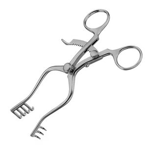 เครื่องดึงหนังศีรษะที่มีความแม่นยำสมบูรณ์แบบอุปกรณ์ผ่าตัดมีง่ามแหลมปลายแหลม14ซม. 3x4รักษาด้วยตัวเอง - Product Image 6