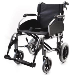 Fauteuil roulant pliable en acier pour personnes handicapées, conception de transfert facile, solution de mobilité sécurisée pour la maison et les établissements médicaux - Product Image 3