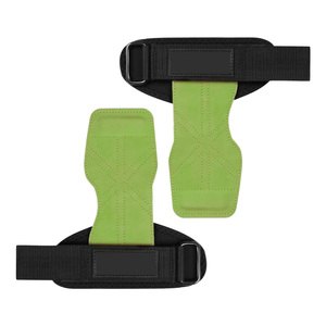 Poignées en néoprène et cuir personnalisables, équipement d'entraînement solide pour la musculation et l'haltérophilie, couture robuste, accessoires de fitness pour la salle de sport - Product Image 3