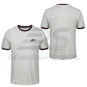 เสื้อยืดลำลองแขนสั้นแบบลายนูนออกแบบได้ตามต้องการสำหรับยิมฤดูร้อน - Product Image 1