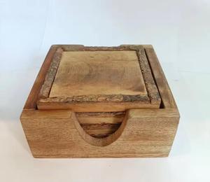 Posavasos de madera y resina de la mayor calidad para el hogar, oficina, té, café, bebida, taza, posavasos, gran oferta, tamaño personalizado, fabricación al por mayor - Product Image 5