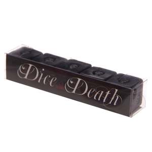 Juego de Dados Metálicos con Forma de Calavera, 5 Piezas, Poliédricos, Huecos, de Resina y Plástico Suave, con Logotipo Personalizado, 16mm, para Juegos de DND, Juegos de Mesa y Juegos de Azar - Product Image 1