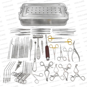 Juego de Instrumentos de Otología |   Kit Completo de 63 Piezas de Instrumentos Quirúrgicos ORL para Cirugía de Oído y Procedimientos de Otología de Vaslcare - Product Image 6