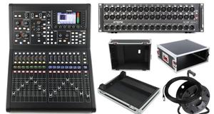 Console de mixage numérique en direct M32R + Boîtier de scène DL32 + Bobine de câble réseau Cat5 de 150 pieds 48V DC Garantie de 2 ans - Product Image 5