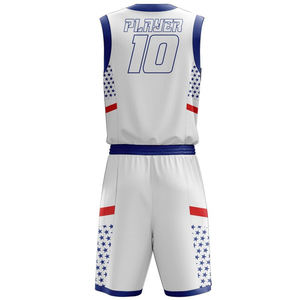 Uniformes de Baloncesto Personalizados al Por Mayor, Transpirables, Hechos en Pakistán, Logotipo Impreso por Sublimación, Servicio OEM Disponible, Tallas Grandes - Product Image 3