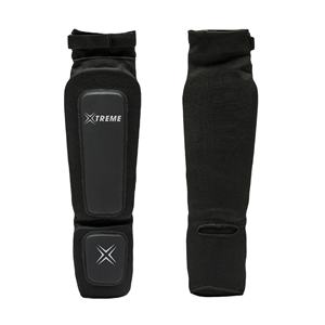 Espinilleras Xtreme Boxing para Muay Thai, de Poliéster Suave y Algodón EVA, Protección Básica, Ajuste Universal, Empaque Personalizado - Product Image 1