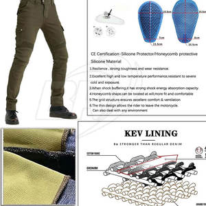 กางเกงยีนส์ขายาวสำหรับผู้ชายผลิตจากปากีสถานกางเกงมอเตอร์ไซด์น้ำหนักเบา - Product Image 5