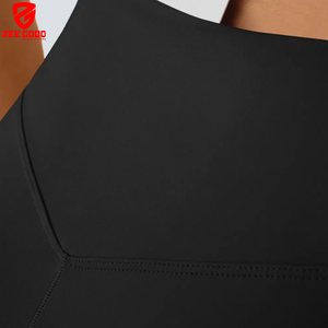 Meilleures ventes : Ensembles de fitness pour femmes, Leggings évasés ajustés personnalisés, Taille haute, Effet froncé aux fesses, pour l'entraînement, le yoga et le sport - Product Image 4