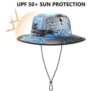 Sombreros de cubo de verano plegables con impresión de logotipo bordado personalizado y diseño de etiquetas para promoción de playa al aire libre - Product Image 5