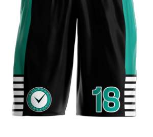 Ensemble de maillot de basket-ball personnalisé avec impression par sublimation, short, vêtements d'équipe, respirant, léger, séchage rapide, 100% polyester - Product Image 5