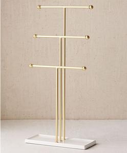 Soporte de joyería funcional y elegante con accesorio de espejo que ofrece comodidad para accesorios y almacenamiento - Product Image 4