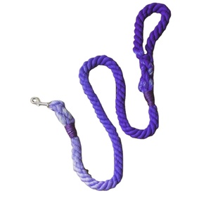 Correa de Cuerda para Perro Hecha a Mano de Algodón de Primera Calidad, Correa de Cuerda Colorida para Pasear Perros - Product Image 1