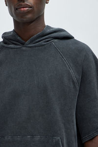 Haute qualité sur mesure demi manches hommes à capuche Top qualité à la mode à capuche nouveau Style hiver mode hommes à capuche - Product Image 6