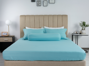 Dericsson ชุดผ้าคอมฟอร์เตอร์5ชิ้นสไตล์ทันสมัยเป็นมิตรกับสิ่งแวดล้อมทุกฤดูชุดผ้าโพลีเอสเตอร์ถักด้วยมืองานแต่งงานแบบ6ชิ้น - Product Image 3