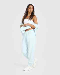 Forte demande Cloud femmes léger jambe droite Joggers éponge polaire doux femmes pantalons de survêtement femmes pantalons et pantalons - Product Image 3