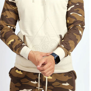 Jersey antibacteriano ecológico de alta calidad para hombre, conjuntos de chándal con capucha, colección de invierno de talla grande, ligero XL - Product Image 4