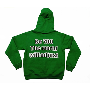 Sweat-shirt à capuche zippé intégral à prix raisonnable, style hip-hop, noir, délavé à l'acide, personnalisé, avec impression en relief - Product Image 2