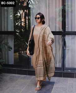 Vêtements ethniques indiens Viscose Vertican Matériel prêt à porter Salwar Kameez Costume avec coton Dupatta pour les femmes Robe de mariage - Product Image 1