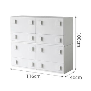 El gabinete modular moderno del cajón puede liberar la combinación Unidad de almacenamiento multifuncional del hogar Organización del Gabinete de almacenamiento - Product Image 4