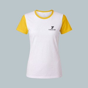 Camiseta de Mujer al por Mayor, Nuevo Diseño, Alta Calidad, Cuello Redondo, Servicio OEM, Ropa de Verano, Manga Corta - Product Image 2