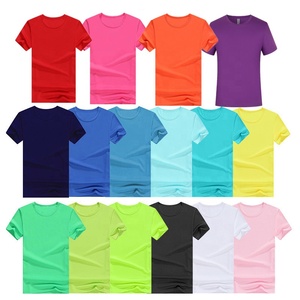 เสื้อยืดธรรมดาสำหรับผู้ชายผ้าโพลีเอสเตอร์พิมพ์ลายปักโลโก้ตามสั่งแบบแห้งเร็วสำหรับมาราธอนโฆษณา - Product Image 1