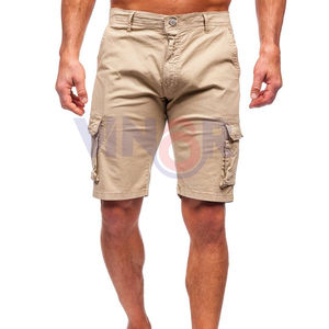 Pantalones cortos Cargo de algodón hechos a medida para hombre, ropa de calle suelta de secado rápido, Material de algodón transpirable, pantalones cortos Cargo para hombre, venta al por mayor - Product Image 5